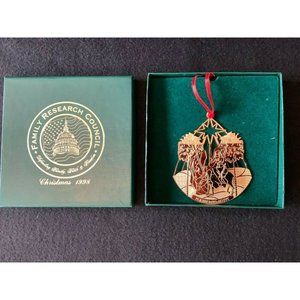 Family Research Council Christmas 1998 Ornament